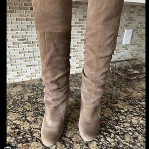 Jessica Simpson over the knee suede boots size 7